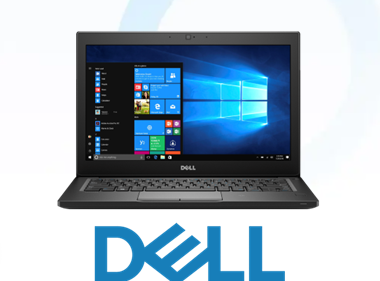 Notebook Dell em vista frontal, imagem ilustrativa